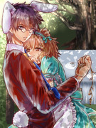 うさぎさんと密会中