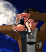 原画集のポーズ