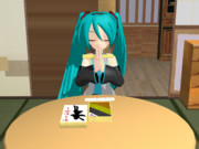 【MMDアクセサリ配布あり】割箸