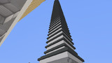 【Minecraft】天高くそびえる　　　　城