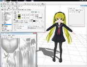 【MMD】色の変え方っぽい？