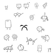 艦娘19人集合絵です