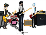 オトセバンドにポーズをつけてみた。