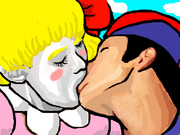 二人は幸せなＰＫキスをして終了