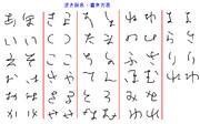 逆さ仮名・一覧