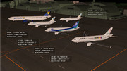 【リペイント配布】MMD用 A320/A330 スカイマーク/バニラエア/ANA/765プロ