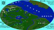 【Minecraft】私の世界観。大陸地図【名称募集】
