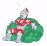 ウルトラマンをダメにするソファ