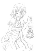 アリス・マーガトロイド（線画）