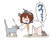 ねこアレルギーのひと