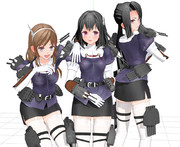 那智と羽黒と足柄