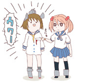 漣に刺される雪風