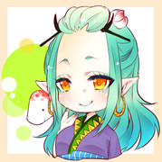 フリーアイコンお香姐さん