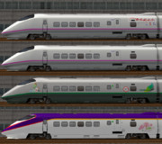 E3系新幹線のラッピングとか