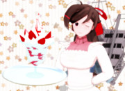 間宮さんがストロベリーサンデーを作ってくれました【OMF4】