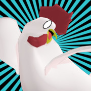 【MMD-OMF4】ニワトリ【MMDモデル配布あり】