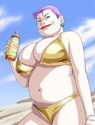 水着のハデーニャさん