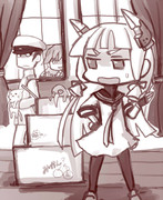 初期艦・叢雲ちゃんと引越ししたての鎮守府