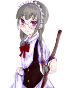 メイド 眼鏡っ娘