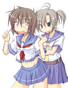 古鷹の背中に手ェ突っ込み隊