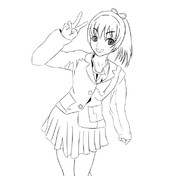 横向き寝 ニコニコ静画 イラスト