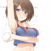 わきの下でおにぎりを ニコニコ静画 イラスト