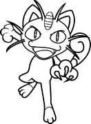 ニャース ニコニコ静画 イラスト