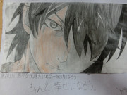 阿良々木君を描いてみました(｀・ω・´)