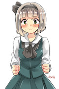 ガッツポーズ ニコニコ静画 イラスト
