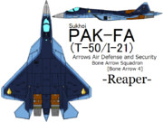 Su-57(PAK-FA) AAD&S Bone Arrow 4 =Reaper=