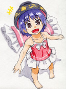 「見て、霊夢！ お洋服ってのを作ってみたの！！」