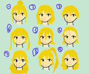 男受けの悪い髪型＋ただの髪型(マリサ・ルーラー版)