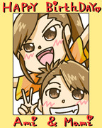 AMI＆MAMI HAPPY BIRTHDAY❕❕