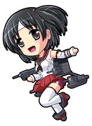 長良型軽巡洋艦１番艦 長良 「島風にも負けないよ！」