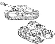 Ⅲ突とⅣ号戦車