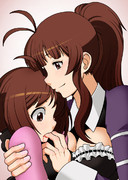 口の中に指を突っ込んで掻き回すッ！