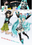 I So HappY! "Alan & Miku-chan" Facebook