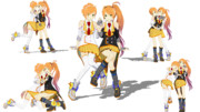 Mmdポーズ配布あり ニコニコ静画 イラスト