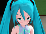 ふくれっつらミクさん
