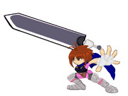 必殺！断竜一文字切り！！