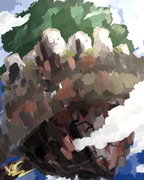 ジブリ風景画 ニコニコ静画 イラスト