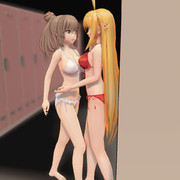 ロッカー室にて