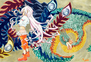 鳳凰 ニコニコ静画 イラスト