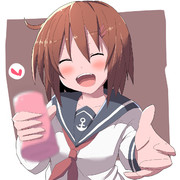 雷「がんばれ♡がんばれ♡」