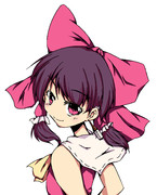 日本酒イヤリングの霊夢