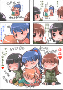 【艦これ四コマ】でふぉるめだぞぇ！『にっ』