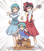 各自、アクセサリーを持参して集合