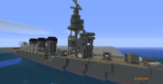 【Minecraft】二等巡洋艦 球磨型 一番艦 球磨 その２【建造中】