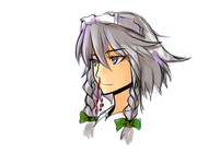 メイド長のラクガキ。