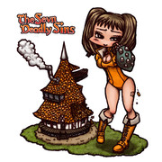 「七つの大罪」ディアンヌを描いてみた